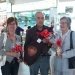 La agraciada en la primera lluvia del jamón y el vino es Remedios Ferrer Montava