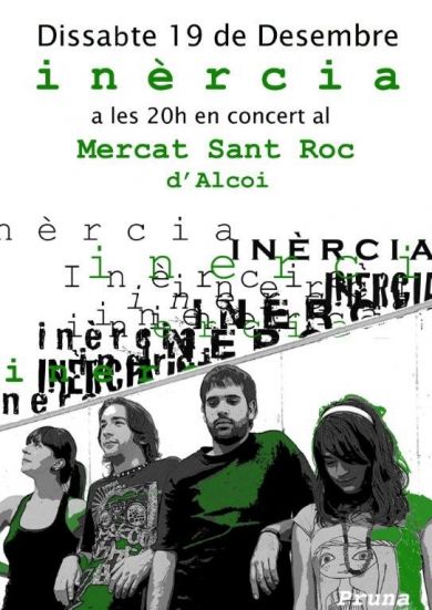 Inèrcia en concierto en el Mercat