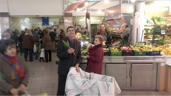 Sorpresa en el Mercat el pasado sábado