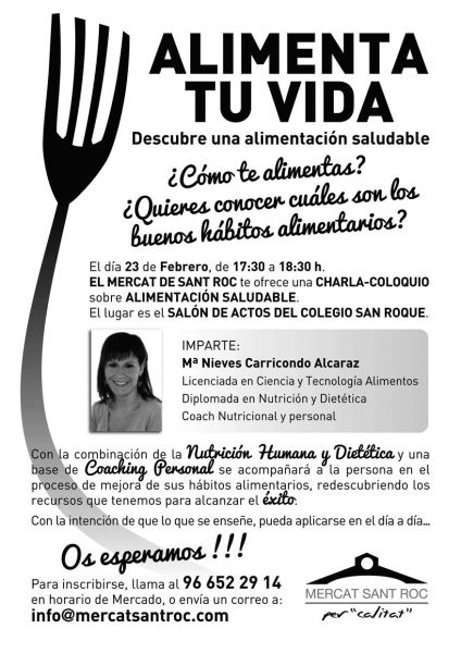 ALIMENTA TU VIDA. Descubre una alimentación saludable.