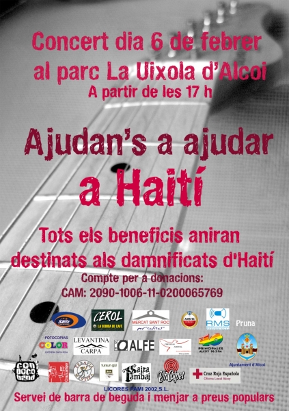 Concierto solidario para ayudar a los damnificados de Haití