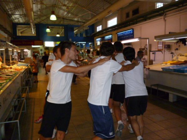 Flashmob en el Mercat de Sant Roc.