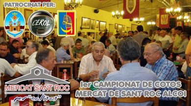 I CAMPEONATO DE COTOS MERCAT SANT ROC