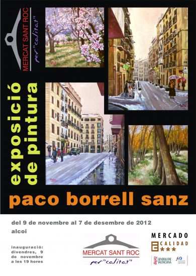 Inauguración exposición de pintura PACO BORRELL