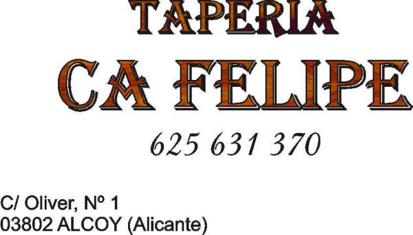 Del Mercat al Restaurant - Taperia Ca Felipe