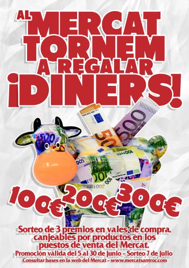 ¡Lo hemos vuelto ha hacer! ¡Tornem a regalar diners!