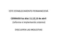 Cierre super 11-13 abril