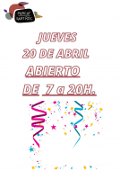 Horario 21 de abril