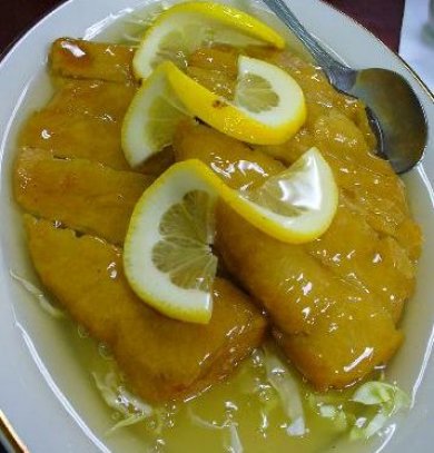 Pollo al limón