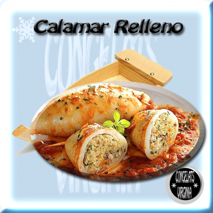 calamar relleno (pieza)