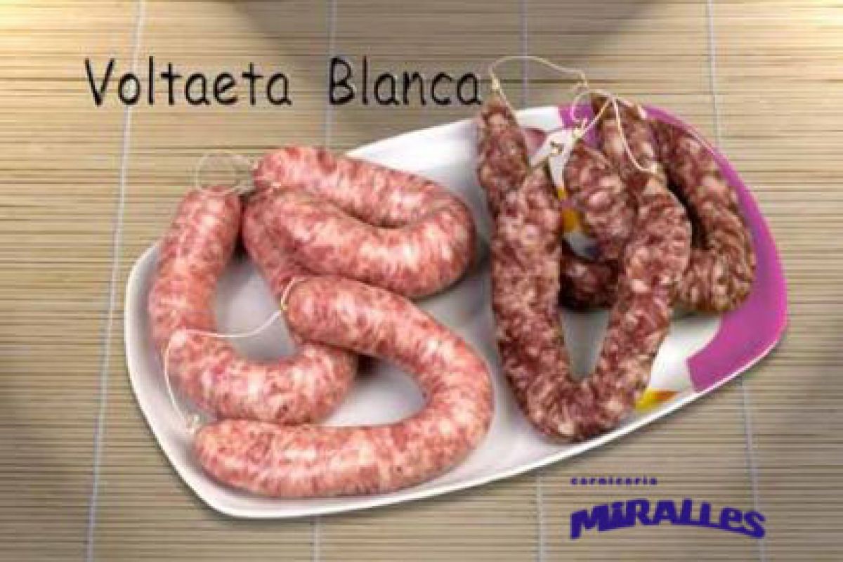 Longaniza blanca vuelta