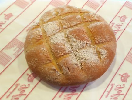 pan de pueblo  casero redondo de 450 gr. 