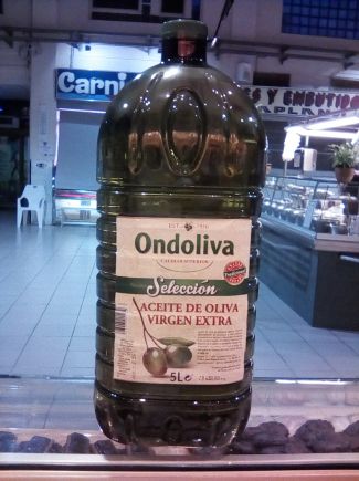Aceite de oliva extra Ondoliva calidad superior aceite de Navarra