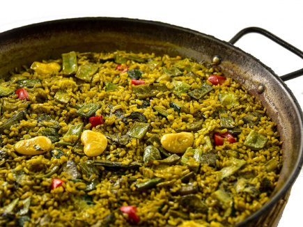 Paella de verdura