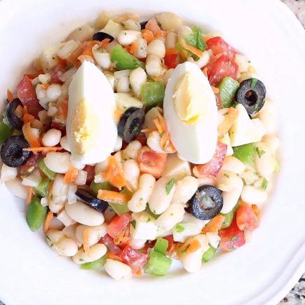 Ensalada de alubias