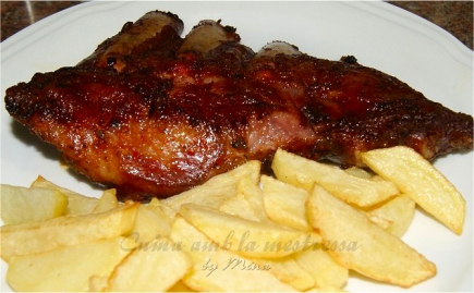 Costillas adobadas