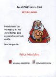 Encargos fiestas navideñas