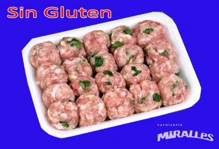 Albondigas SIN GLUTEN 