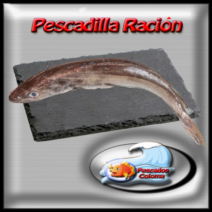 Pescadilla ración de 250 a 500 grs. La pieza