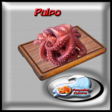 Pulpo cocido 