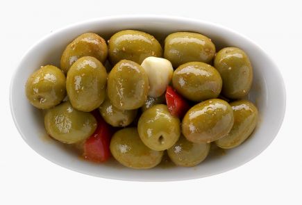 ACEITUNAS PICANTES CON  MOJO PICON