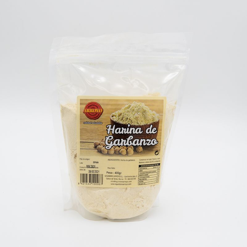 Harina de Garbanzos 400g paquete