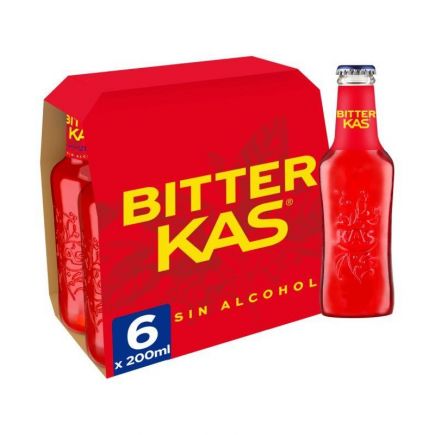 BITTER KAS SIN ALCOHOL 20CL P-6