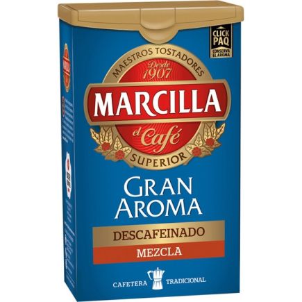 CAFÉ MARCILLA MOLIDO DESCAFEINADO MEZCLA 200G