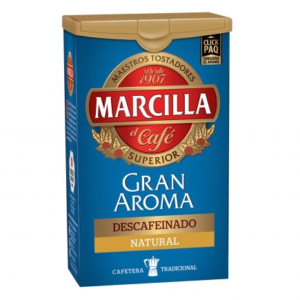 CAFÉ MARCILLA MOLIDO DESCAFEINADO NATURAL 200G