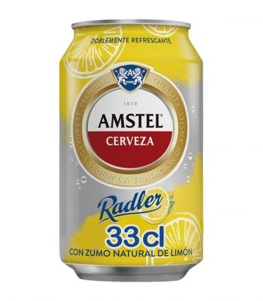 CERVEZA AMSTEL RADLER LIMON 33CL