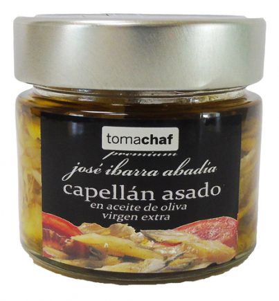 CAPELLANES EN ACEITE DE OLIVA TOMACHAF PREMIUM T.CRISTAL