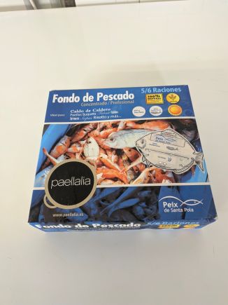 Caldo de pescado concentrado (Congelado) 500 ml.