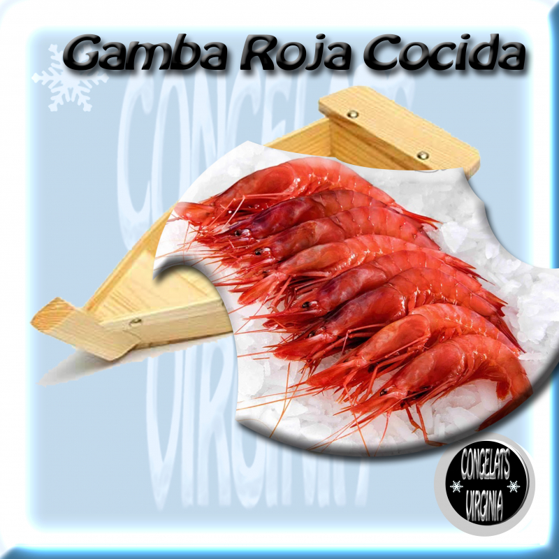 Gamba Roja Cocida