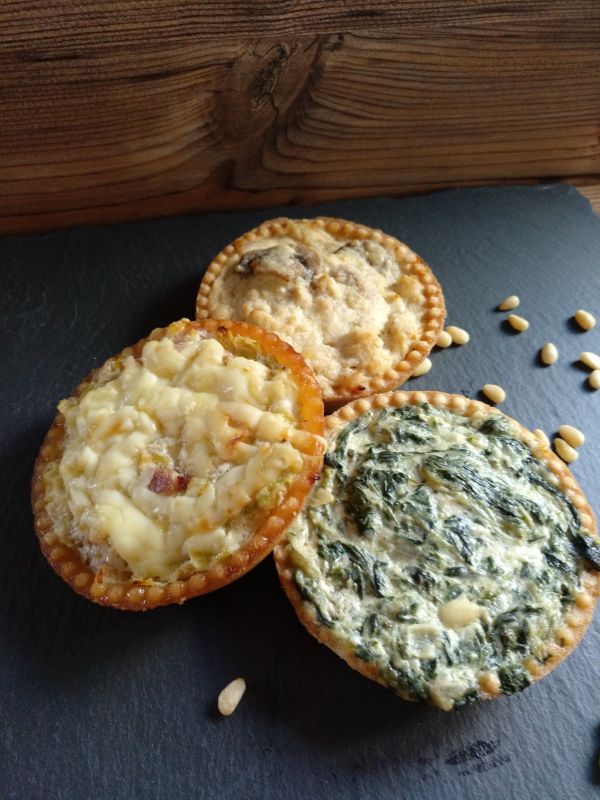 Mini quiches 