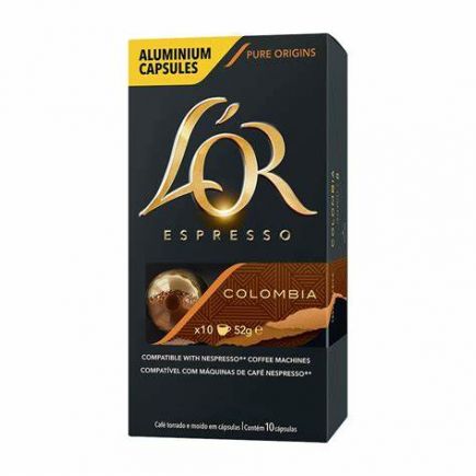 CAFE LOR COLOMBIA CAP 10UD
