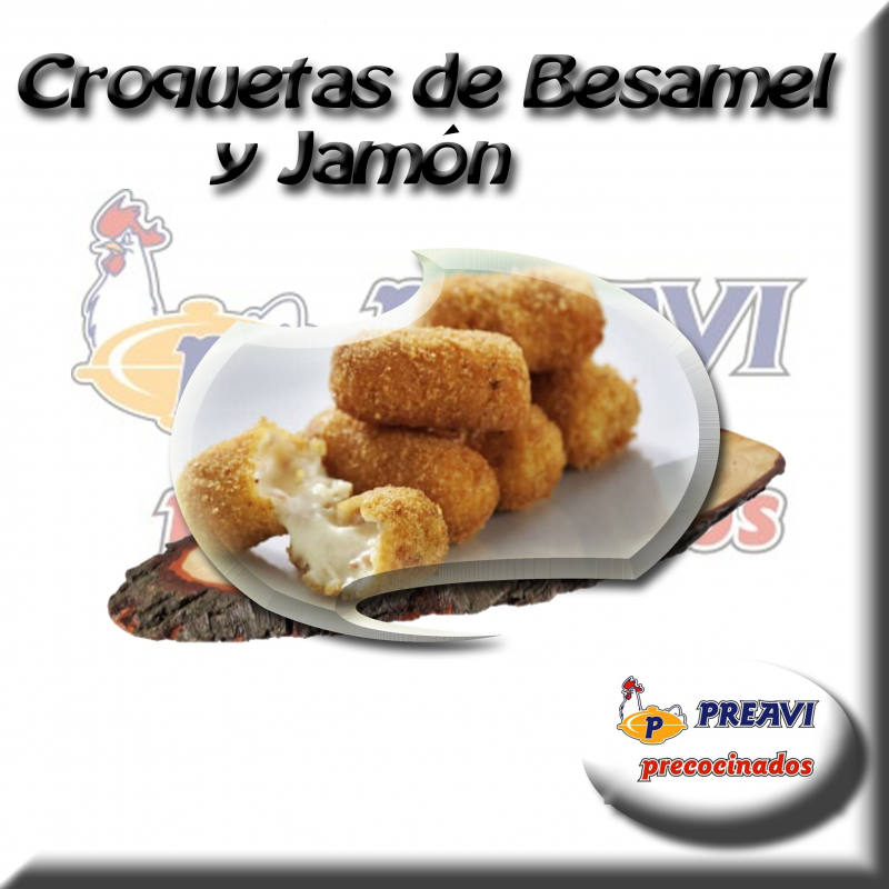 Croquetas de bechamel y jamón