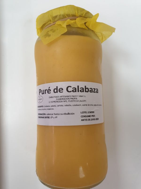 Puré de Calabaza