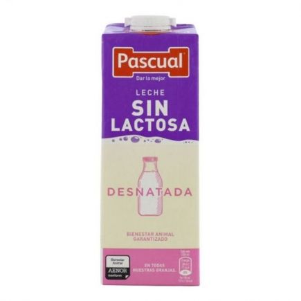 LECHE PASCUAL DESNATADA SIN LACTOSA 1L