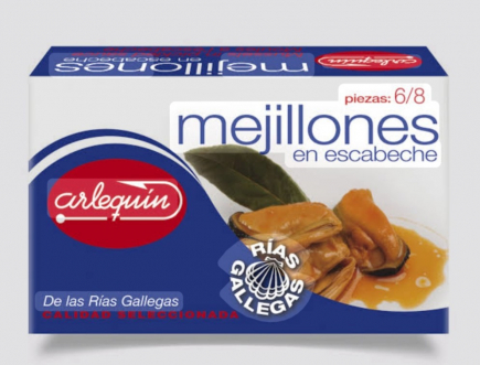 Mejillones escabeche 6/8 Arlequin