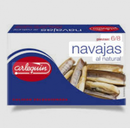 Navajas al natural arlequin