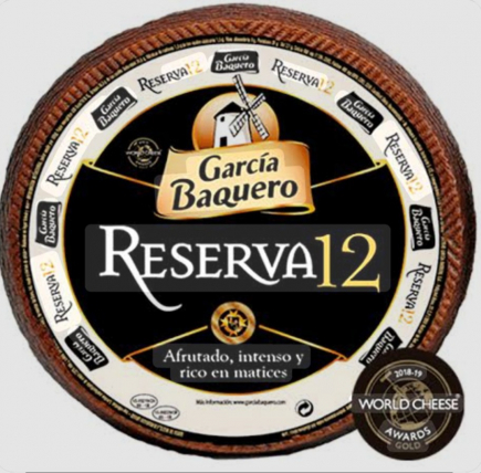 Queso manchego curado Garcia Baquero Reserva 12m
