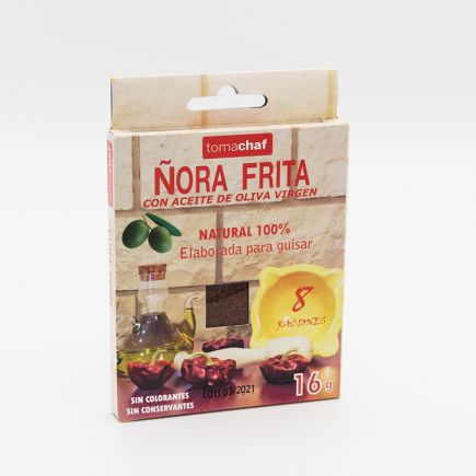 Ñora frita con aceite de oliva virgen