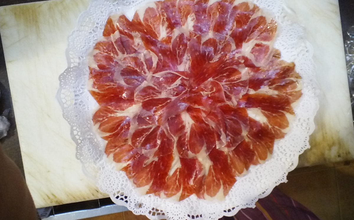 jamon iberico de bellota de jabugo al corte