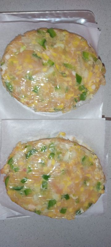 Hamburgueses de bajoca verda
