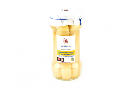 ESPARRAGOS 4/6 EXTRA GRUESOS NAVARRICO T.580ML