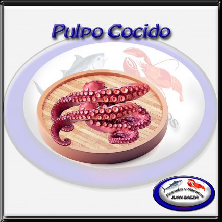 Pulpo hervido