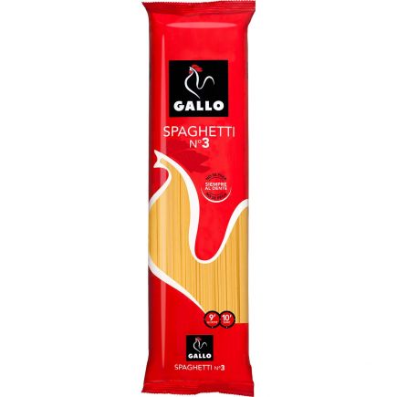 PASTA GALLO SPAGUETTI Nº3 450G