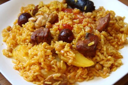 Arroz al horno