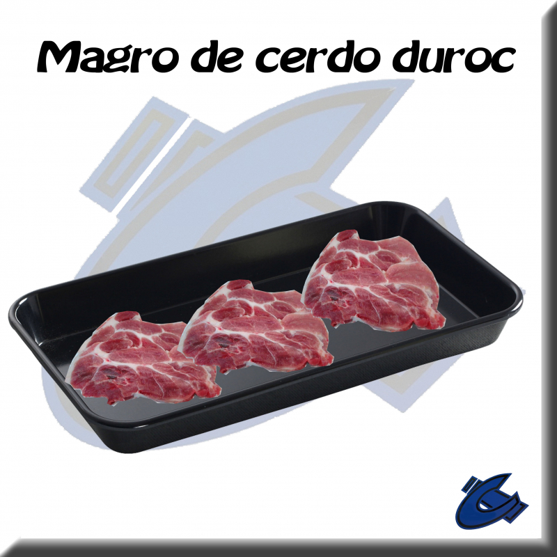 Magro de cerdo duroc