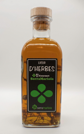 LICOR DE HIERBAS 0,5 LT SERRAMARIOLA